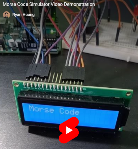 Morse Code Simulator Video Demo