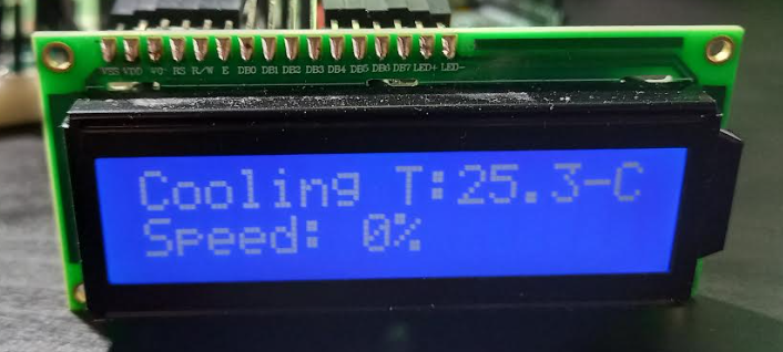 Temperature Display Example